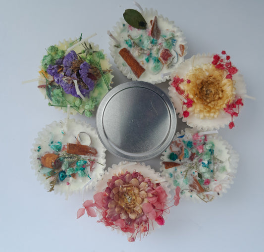 Colourful circle off irelighters