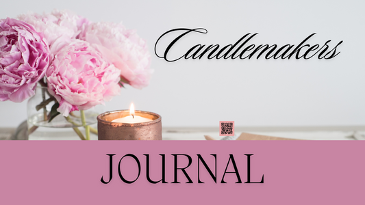 Clare` Mont Candlemakers Journal digital planner - candle making tracking guide for entrepreneurs London