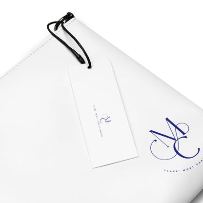 Product label for the Clare` Mont Candles Crossbody bag