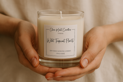 Hands Holding Candle